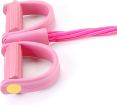 Corde de tension multifonction 6 tubes pour pédale, bande de résistance élastique pour yoga, pour abdominaux, taille, bras, jambes, étirements amincissants, entraînement bleu